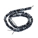 Natural Snowflake Obsidian Beads Strands G-F715-089-2