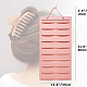 Borsa portaoggetti per fermagli per capelli con artiglio in tessuto non tessuto montata a parete PW-WG68544-08-1
