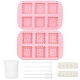 Kit di stampi in silicone per sapone ahandmaker DIY-PH0004-67-1