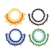 Pendentifs en perles de verre à facettes PALLOY-JF00417-M-1