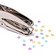Star Hole Punch with Soft-Handled X-TOOL-WH0046-04-3