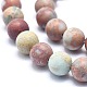 Chapelets de perles en jaspe aqua terra naturel G-N0128-48F-10mm-3