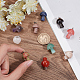SUNNYCLUE 1 Box 10Pcs Mushroom Gemstone Charms Natural Stone Mushrooms Gem Chakra Crystal Reiki Quartz Spiritual Healing Charms for Jewelry Making Charm Women DIY Necklace Earrings Bracelet Crafts G-SC0001-79-3