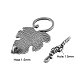 Alloy Toggle Clasps X-PALLOY-A20005-AS-FF-2