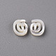 Perlas de concha de nácar de concha blanca natural SSHEL-R144-13-2