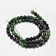 Natural Round Ruby in Zoisite Bead Strands G-F289-12-6mm-2