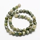 Chapelets de perles en agate d'arbre naturelle G-K194-6mm-02-3