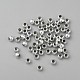 Plating Plastic Acrylic Round Beads PACR-L003-3mm-S-1