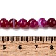 Натуральные полосатые агатовые бусы G-I392-A01-6mm-01-5