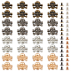 Wadorn 32 juego de remaches de aleación de calavera de 4 colores FIND-WR0009-81-1