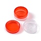 Plastic Cosmetics Cream Jar AJEW-WH0096-82J-2