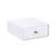Caja de juego de joyería de cajón de papel rectangular CON-C011-02G-1