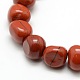 Nuggets Natural Red Jasper Beads Strands G-P062-03-3