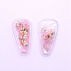 Plastic with Resin and Polymer Clay Accessories RESI-CJC0007-32B-1