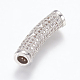 Perles de zircone cubique micro pave en Laiton ZIRC-E133-004P-1