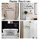 PVC Quotes Wall Sticker DIY-WH0200-051-3