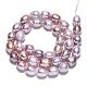 Natural Cultured Freshwater Pearl Beads Strands PEAR-N012-07P-2
