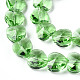 Perles en verre transparentes GLAA-Q066-14mm-A14-3