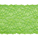 伸縮性のあるレーストリムをストレッチ  花柄レースリボン  縫製用  ドレスデコレーションとギフトラッピング  ライム  16cm  約10ヤード/カード（9.14メートル/カード） OCOR-TAC0006-02K-3