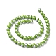 Chapelets de perles de jade naturel G-F669-A27-8MM-3