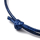 5 cordón de poliéster encerado coreano ecológico de 5 colores. AJEW-JB01200-08-3