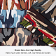 Tissu en coton à motif camouflage DIY-WH0181-72-4
