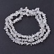 Brins de perles de cristal de quartz X-G-D283-3x5-2-2