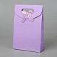 Bolsas de regalo de papel con diseño bowknot de la cinta X-CARB-BP022-03-1