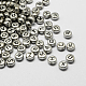 Perline acriliche placcate con foro orizzontale PACR-Q099-M03-1