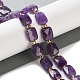 Natürlichen Amethyst Perlen Stränge&nbsp;G-H061-A13-01-2