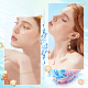 14 perline in ottone con placcatura a cremagliera&nbsp;KK-BBC0022-48-5