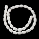 Chapelets de perles de jade teintes naturelles G-M402-A01-11-5