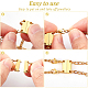 BENECREAT 2 Styles Magnetic Layered Necklace Clasps FIND-BC0002-80-4