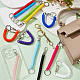 Craspire 26 pz 13 colori corda a molla in plastica per accessori per borsa per cellulare FIND-CP0001-61-4