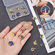 SUNNYCLUE 1 Box 20Pcs 4 Style Space Charms Astronaut Charms Bulk Moon Star Romantic Starry Sky Dark Night Charm Spacemen Rocket Charm for Jewelry Making Charms DIY Necklace Bracelet Adults Crafts ENAM-SC0003-18-3