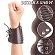 NBEADS 1 Pair Leather Arm Guards AJEW-WH0248-457A-3