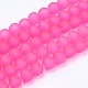Chapelets de perles en verre transparent X-GLAA-S031-10mm-35-2