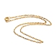 304 Stainless Steel Venetian Chain/Box Chain Necklaces NJEW-JN02976-01-1