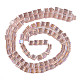 Placcare trasparente perle di vetro fili EGLA-N002-33-C01-2