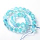 Dyed Synthetic Moonstone Round Beads Strands G-L376-12mm-A04-2
