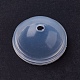 シリコンモールド  球型  樹脂の鋳造型  ジュエリーは、uv樹脂のdiyツールを作る  エポキシ樹脂ジュエリー作り  ホワイト  24.5x23mm  内径：20mm DIY-L005-01-20mm-5