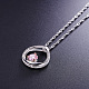 Shegrace Drop Elegante collana con pendente in argento sterling 925 JN449A-2