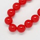 Round Jelly Style Spray Painted Glass Beads Strands X-DGLA-R001-10mm-13-2