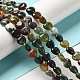 Natural Indian Agate Bead Strands G-R190-11-3