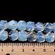Opalite Star Cut Round Beads Strands G-M418-C19-01-6