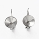 304 Stainless Steel Leverback Earring Findings STAS-L253-006A-P-2