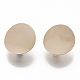 Light Gold Plated Iron Stud Earring Findings IFIN-T014-01-NR-2