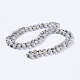 Perlenketten aus natürlichem Sesamjasper / Kiwi-Jaspis NJEW-P202-36-B15-1