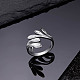 925 кольцо-манжета из стерлингового серебра Shegrace с родиевым покрытием JR836A-5
