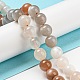 Natural Multi-Moonstone Beads Strands G-P503-10MM-04-2